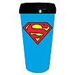 Superman Logo Blue Travel Mug
